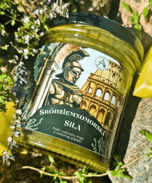 Miód Śródziemnomorski : Cytryna, Mięta, Tymianek Oraz Podbiał  420g
