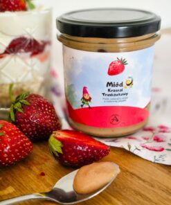 Miód Krasnal Truskawkowy  420g