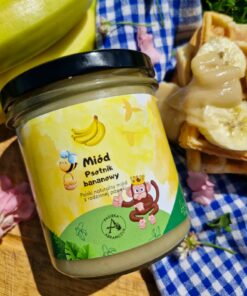 Miód Psotnik Bananowy  420g